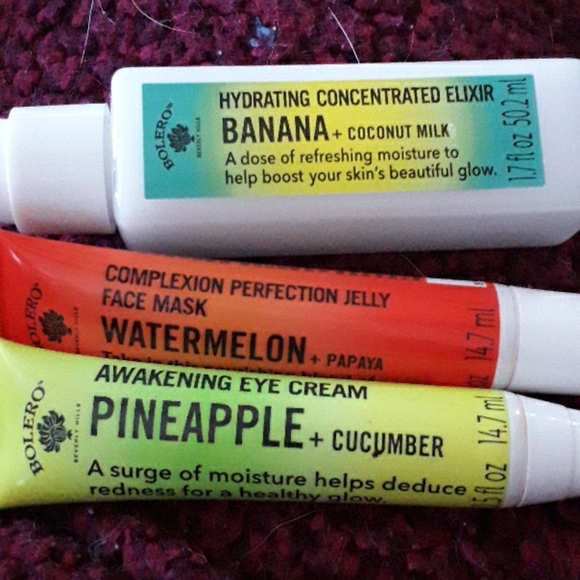 NWT Bolero Eye Cream Face Mask and Moisturizer - Picture 1 of 2